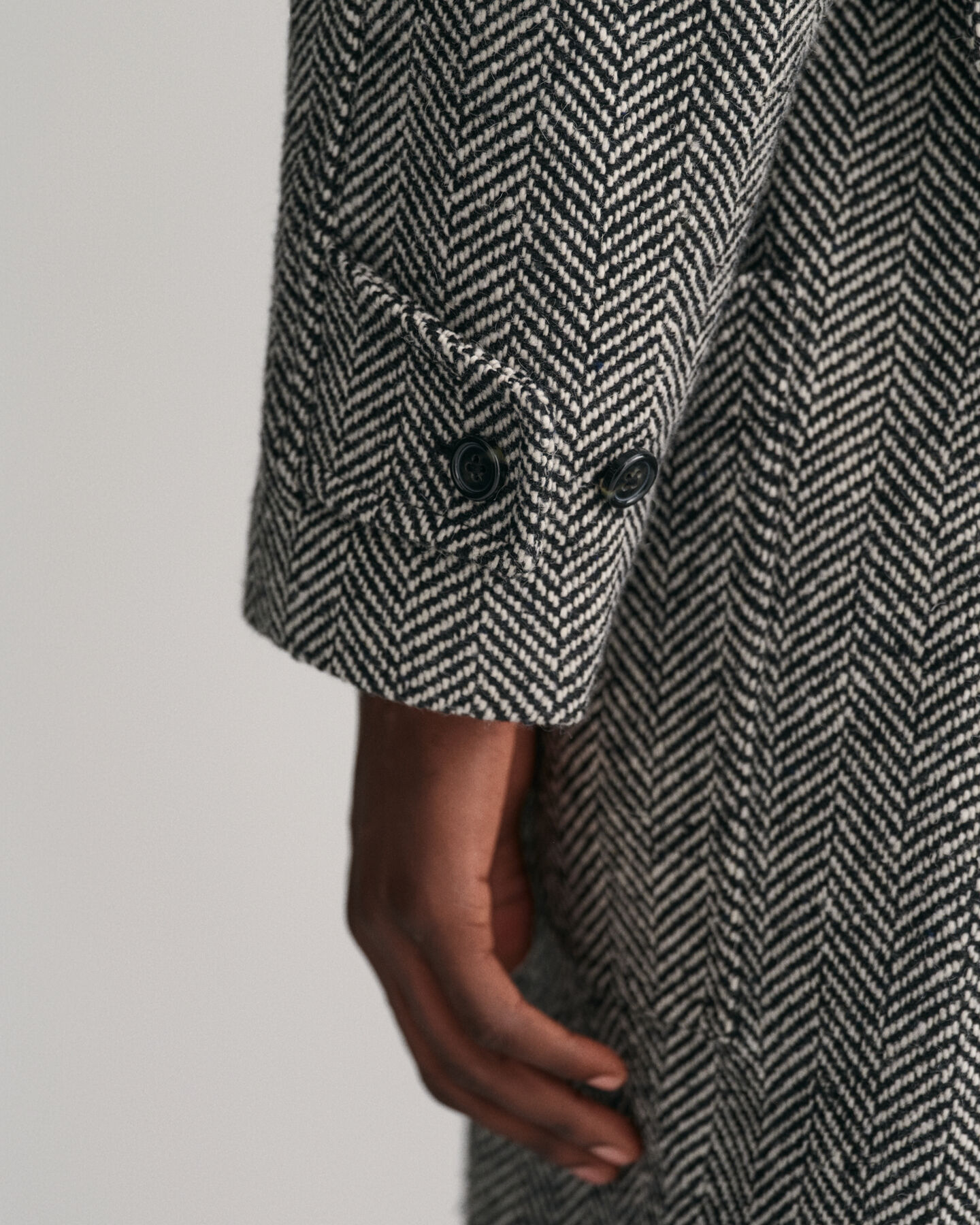 Sobretudo em lã Balmacaan