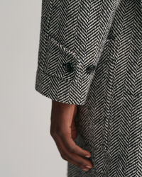 Sobretudo em lã Balmacaan