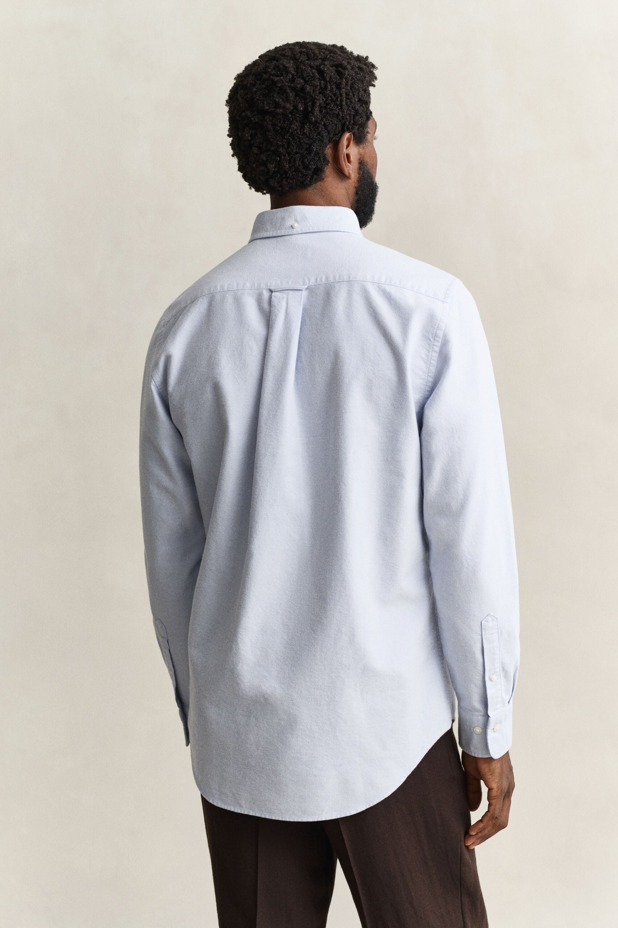 Camisa Oxford escovada