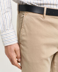 Calças chino Dobby Structured slim fit