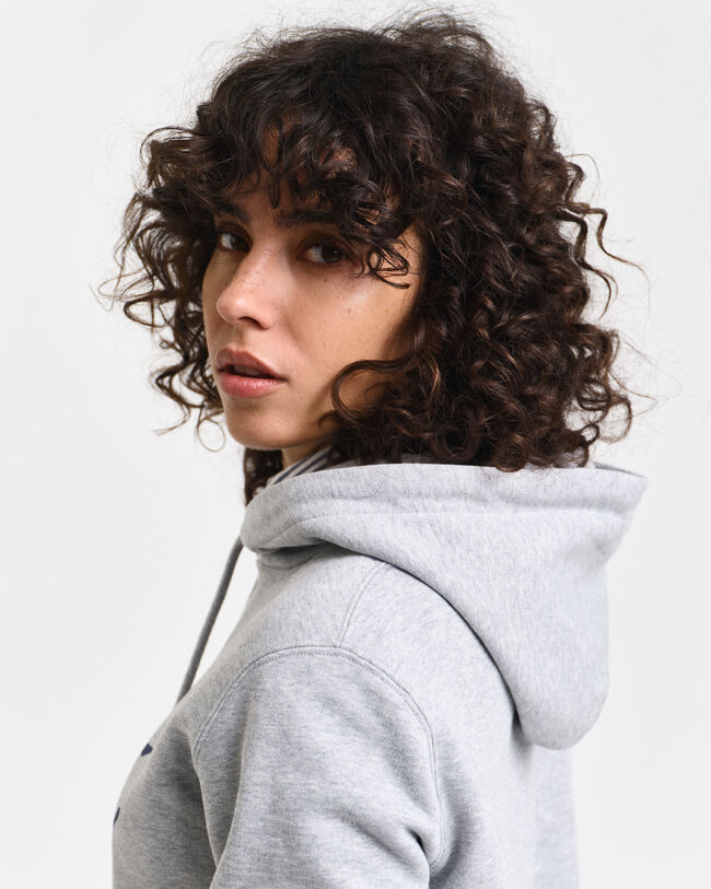 Sweatshirt com capuz Script