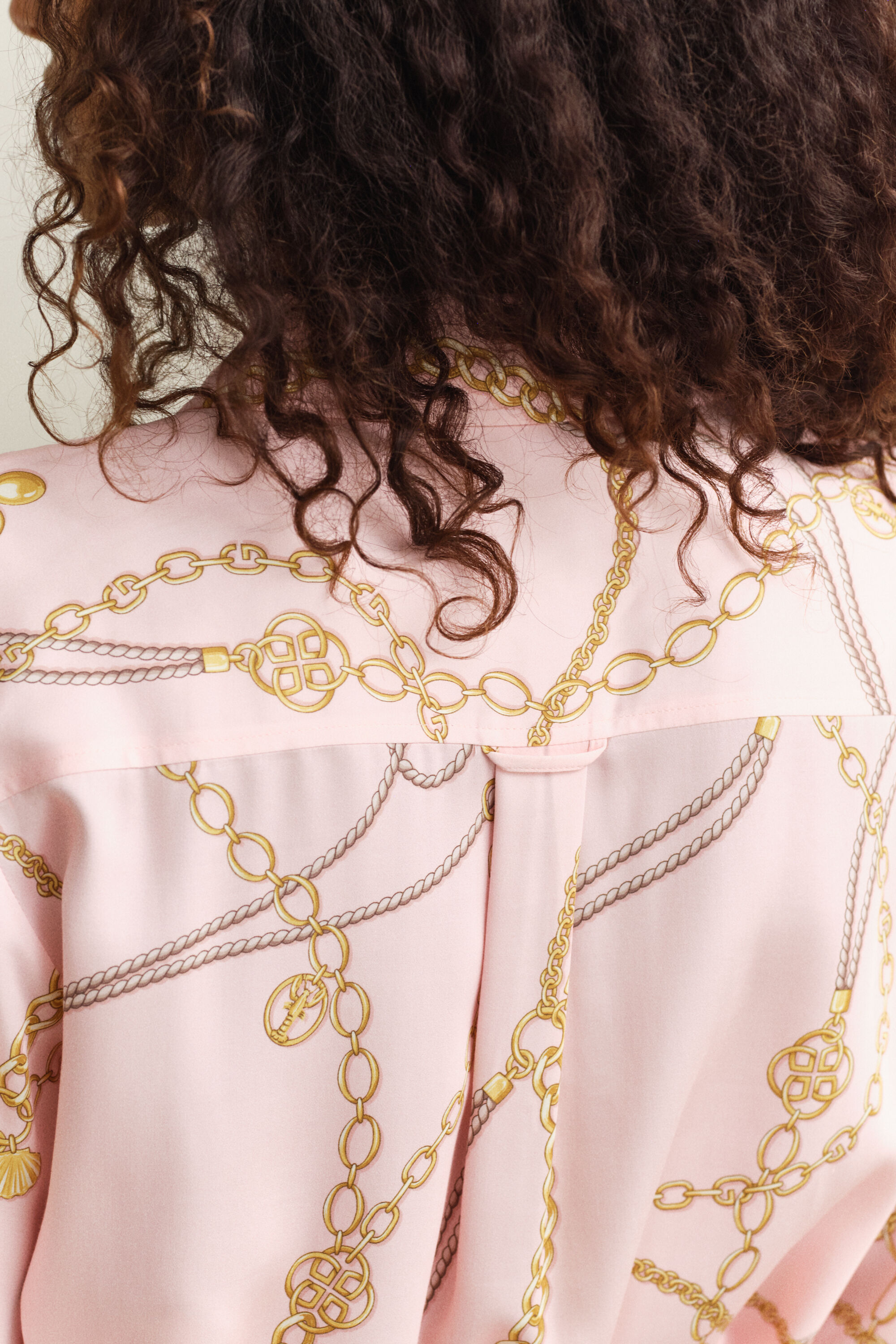 Vestido-camisa com cinto