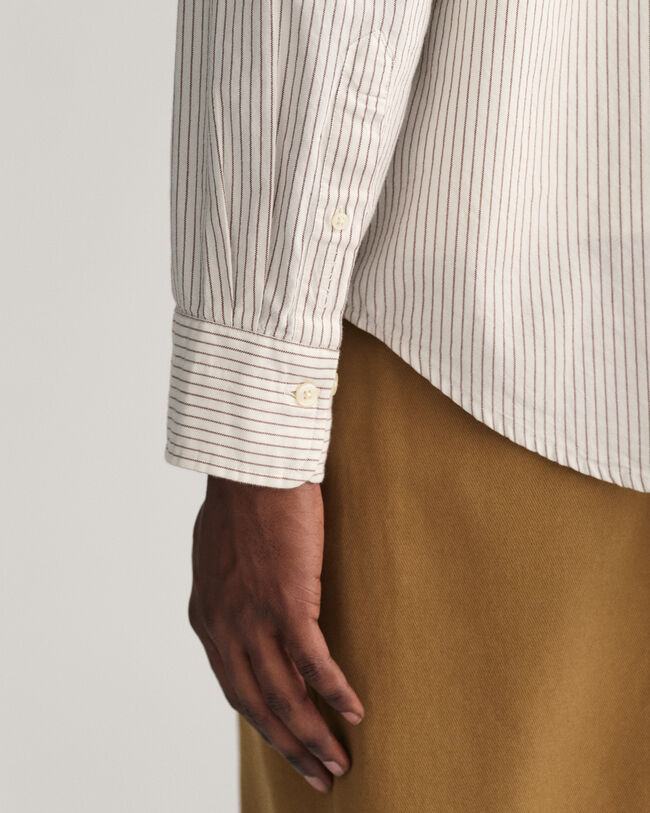 Camisa Oxford Archive &agrave;s riscas relaxed fit