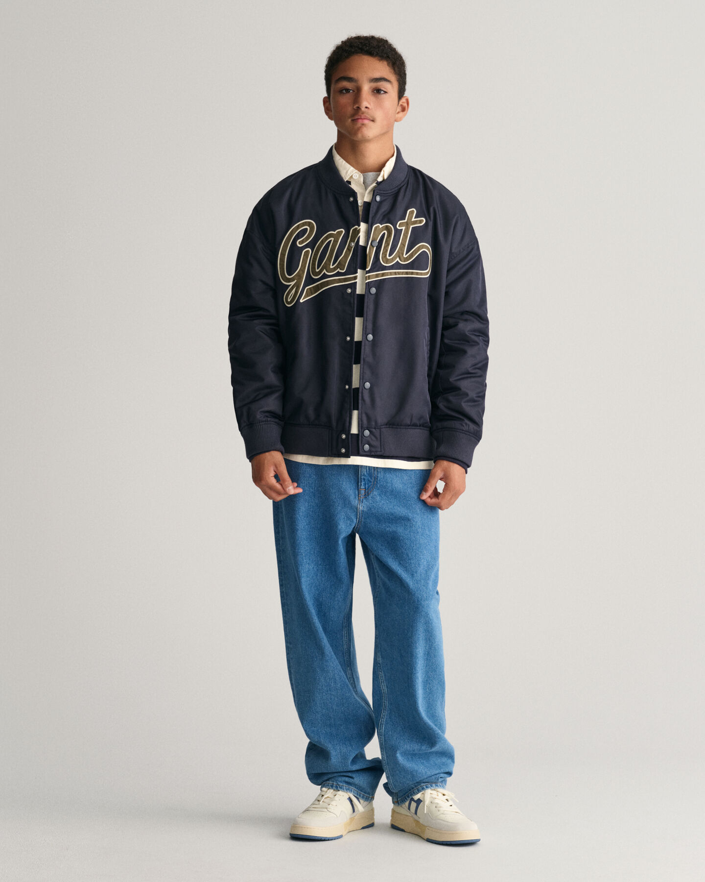 GANT Varsity Jacket Script Graphic Teens