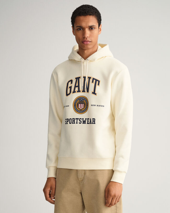 Sweatshirt com capuz Crest Shield