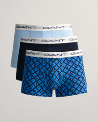 Pack de tr&ecirc;s boxers com estampado Monogram G