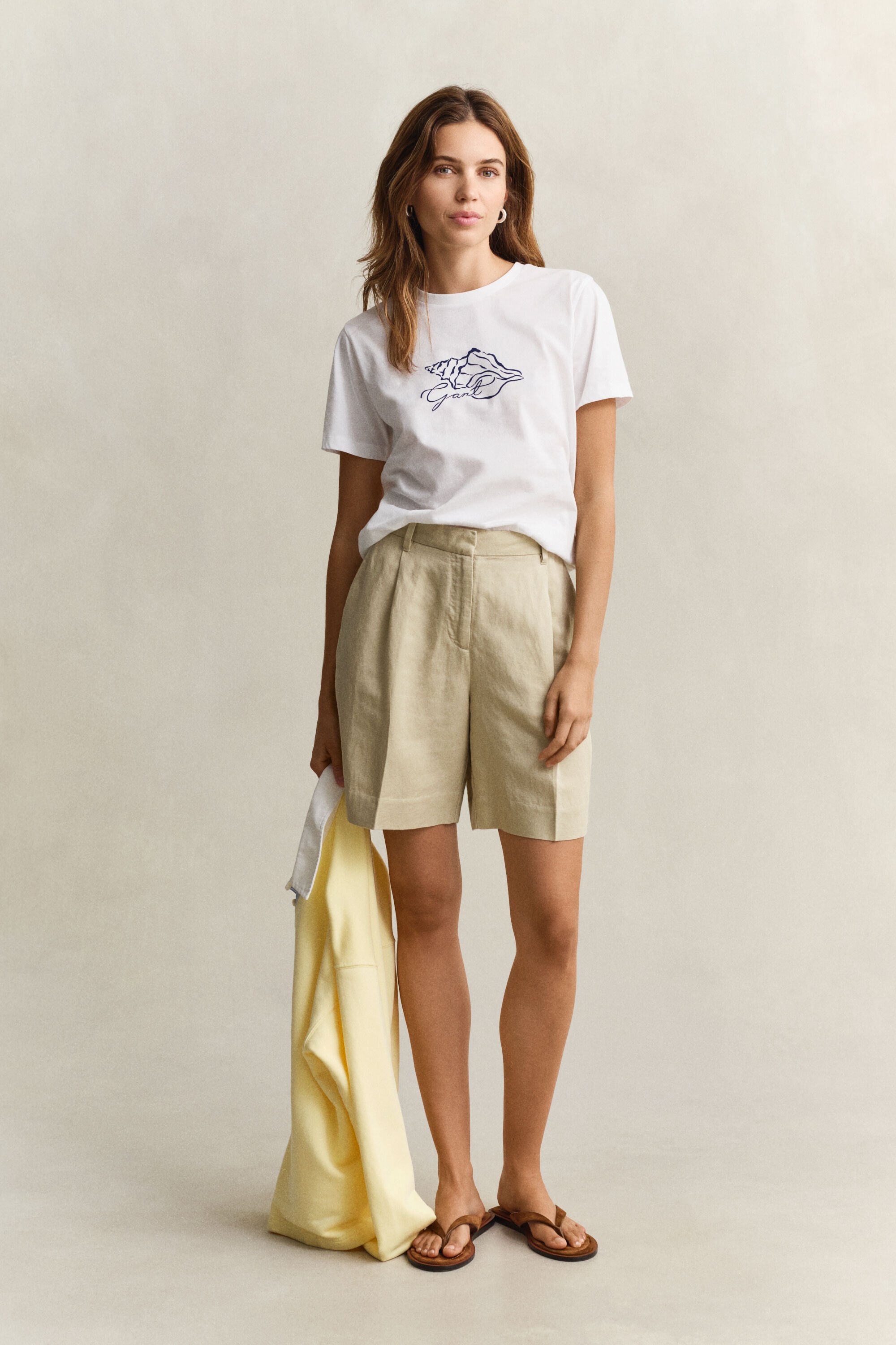 T-shirt com grafismo estampado