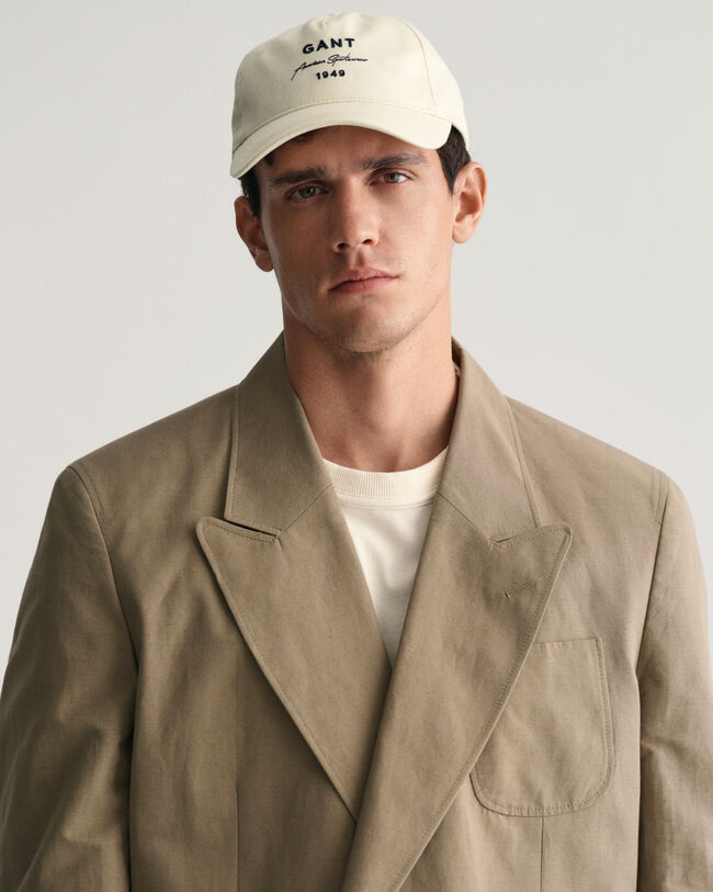 Blazer de fato de trespasse Safari oversized