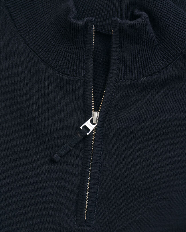 Sweatshirt com meio fecho em algodão Shield Teens