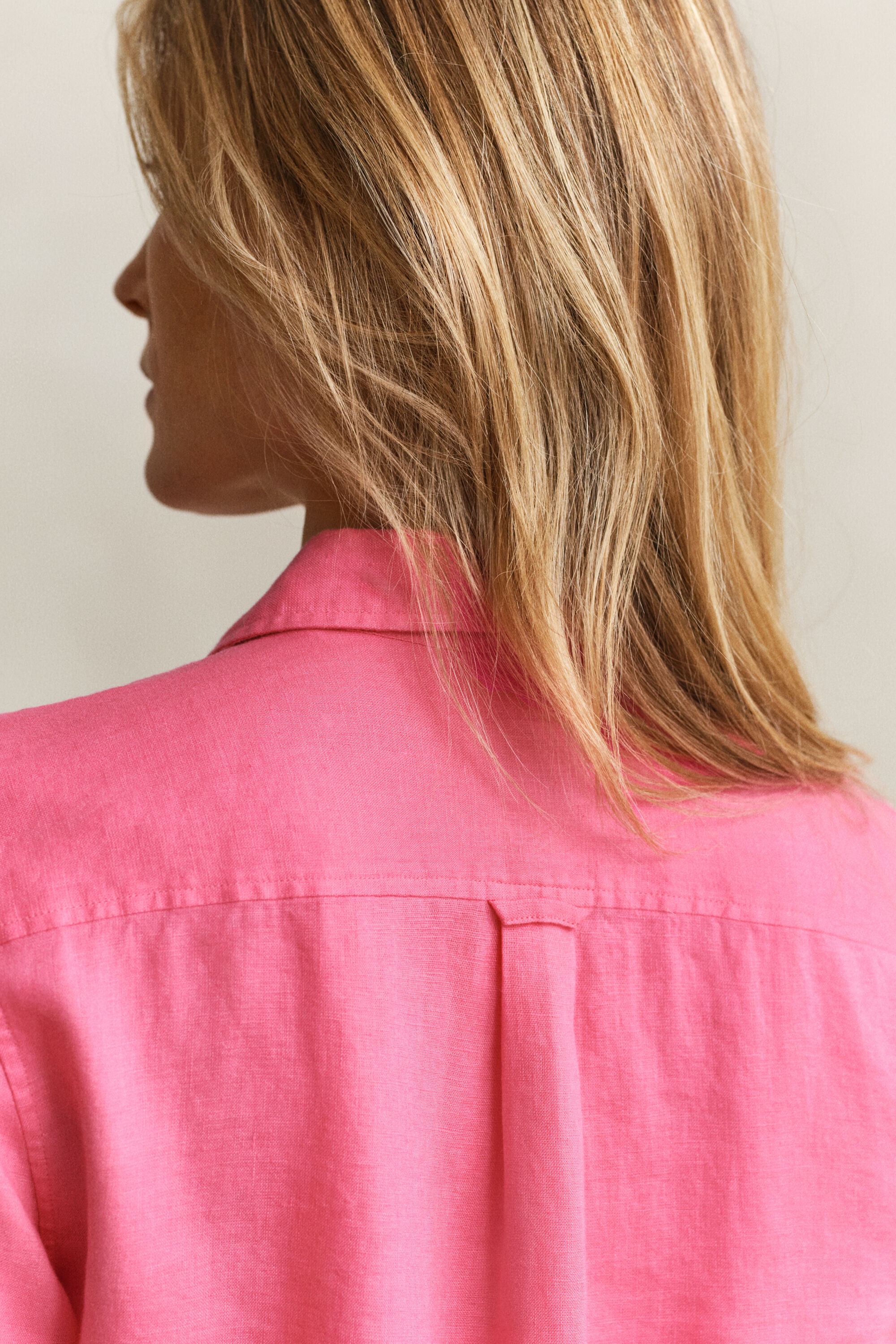 Camisa de linho regular fit