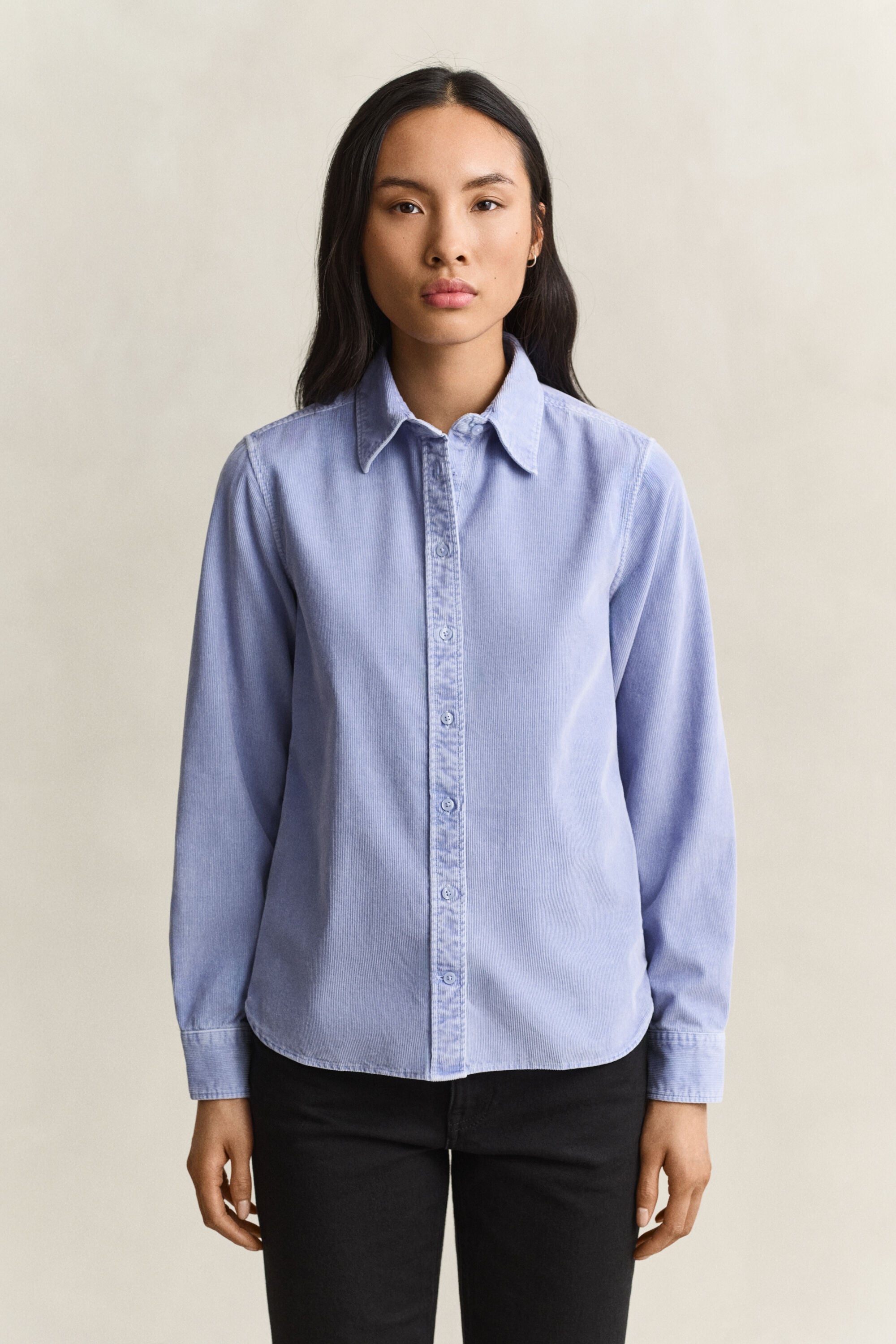 Camisa de bombazina regular fit