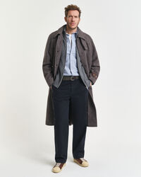 Camisola de malha com fecho de correr microtexturizada