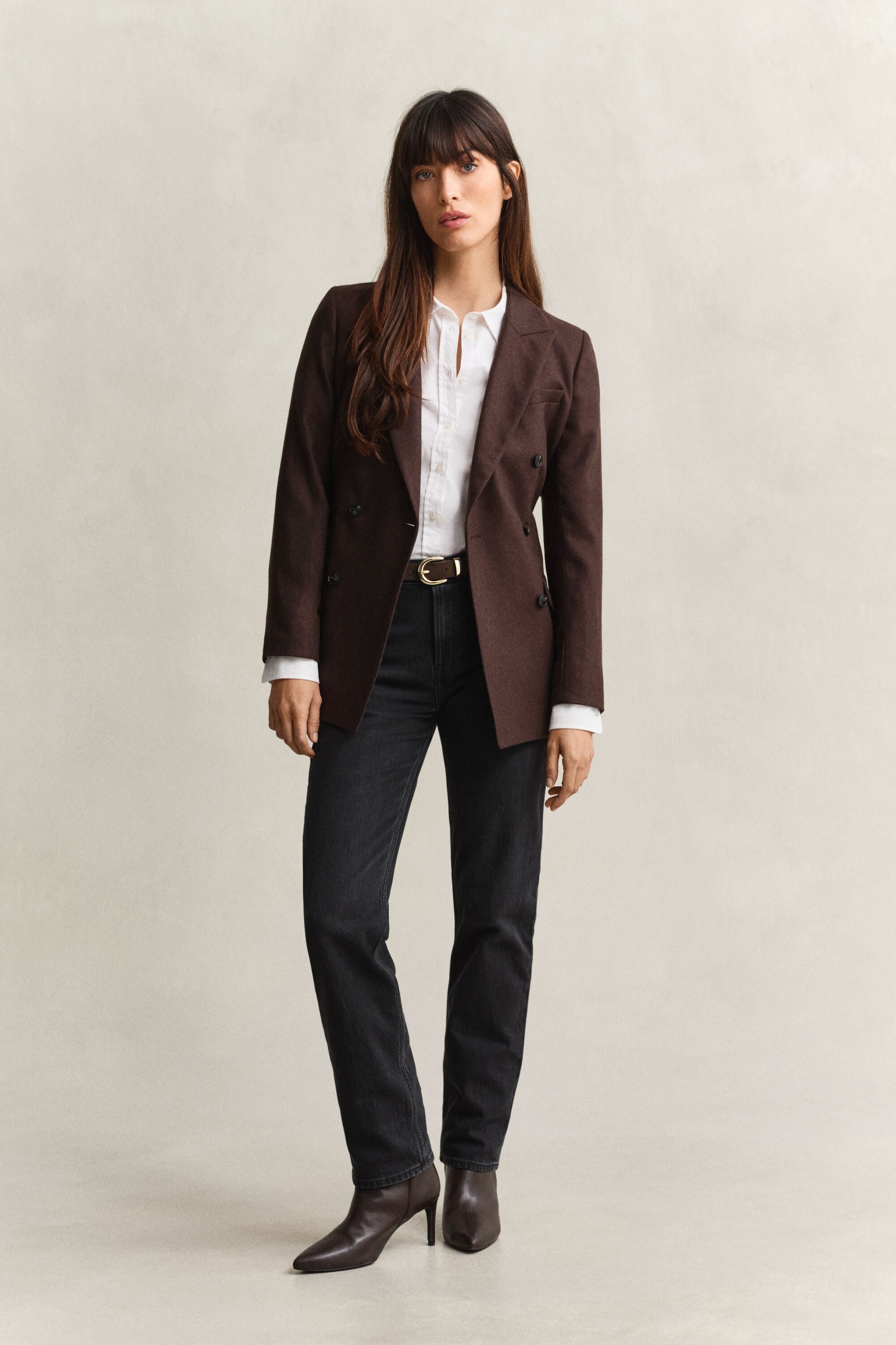 Camisa Oxford com elastano Classic slim fit