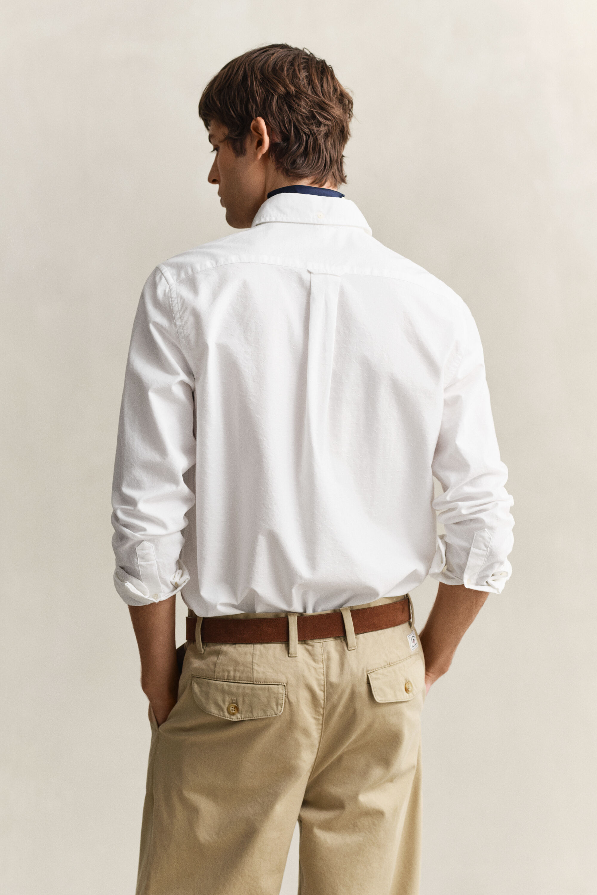 Camisa Oxford Dobby Classic
