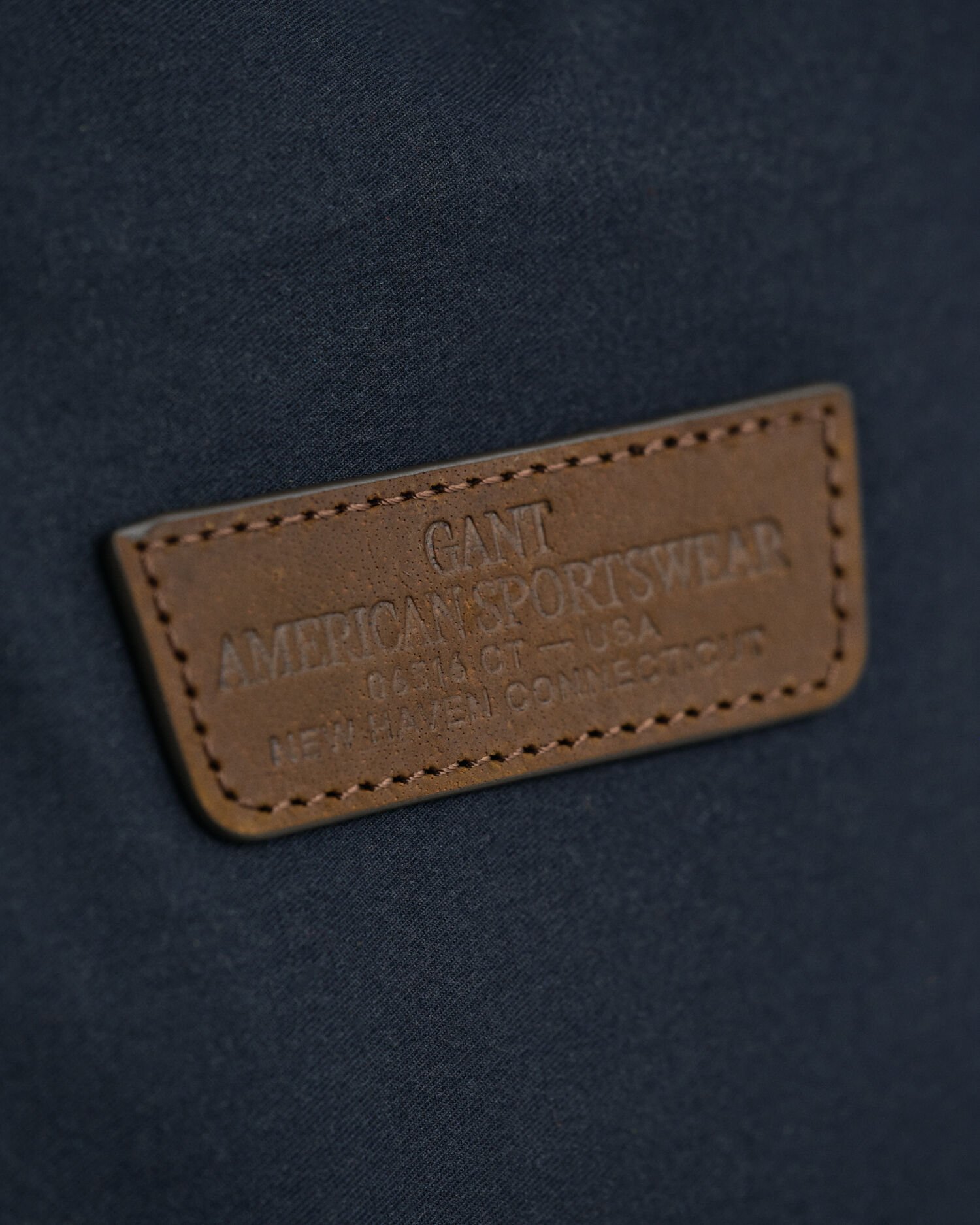 Mala tote em algodão com acabamento encerado