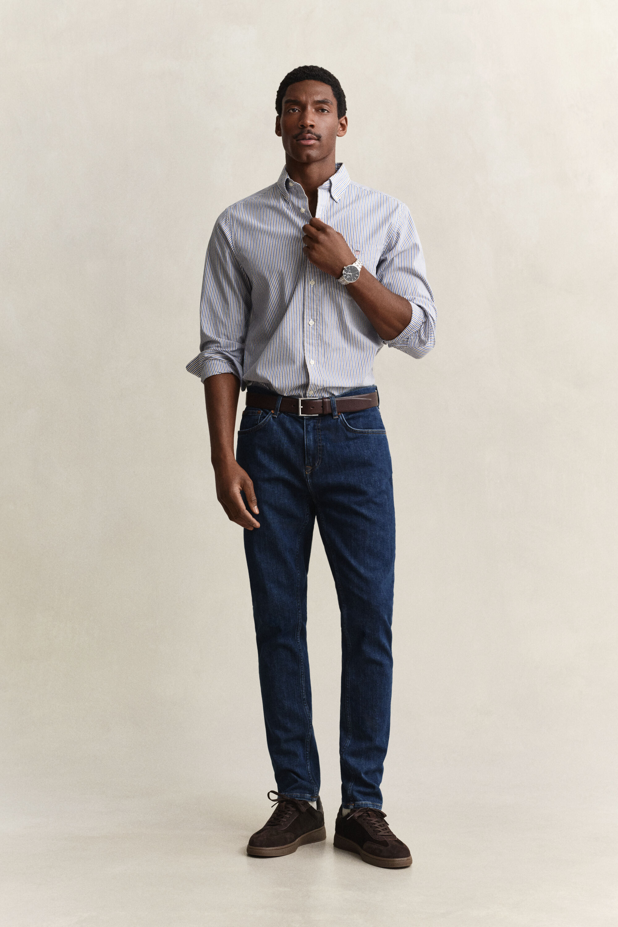 Calças de ganga Clean Wash slim fit