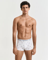Pack de três boxers com estampado de barcos