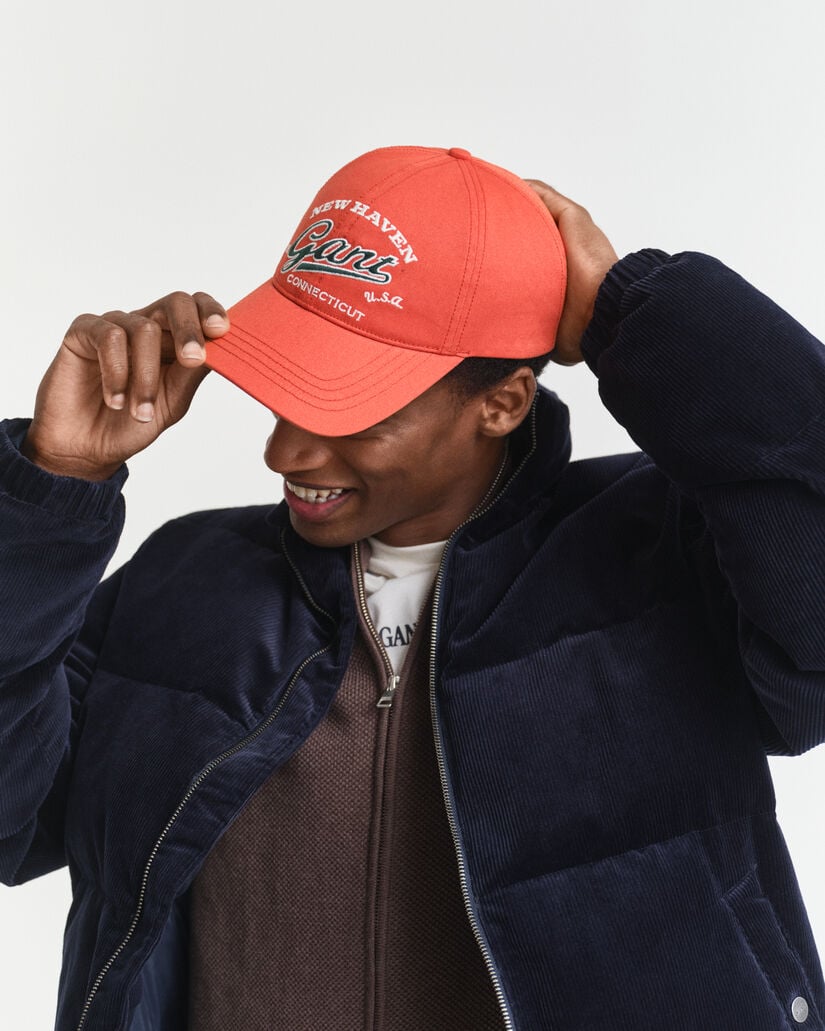 Boné em sarja de algodão Graphic