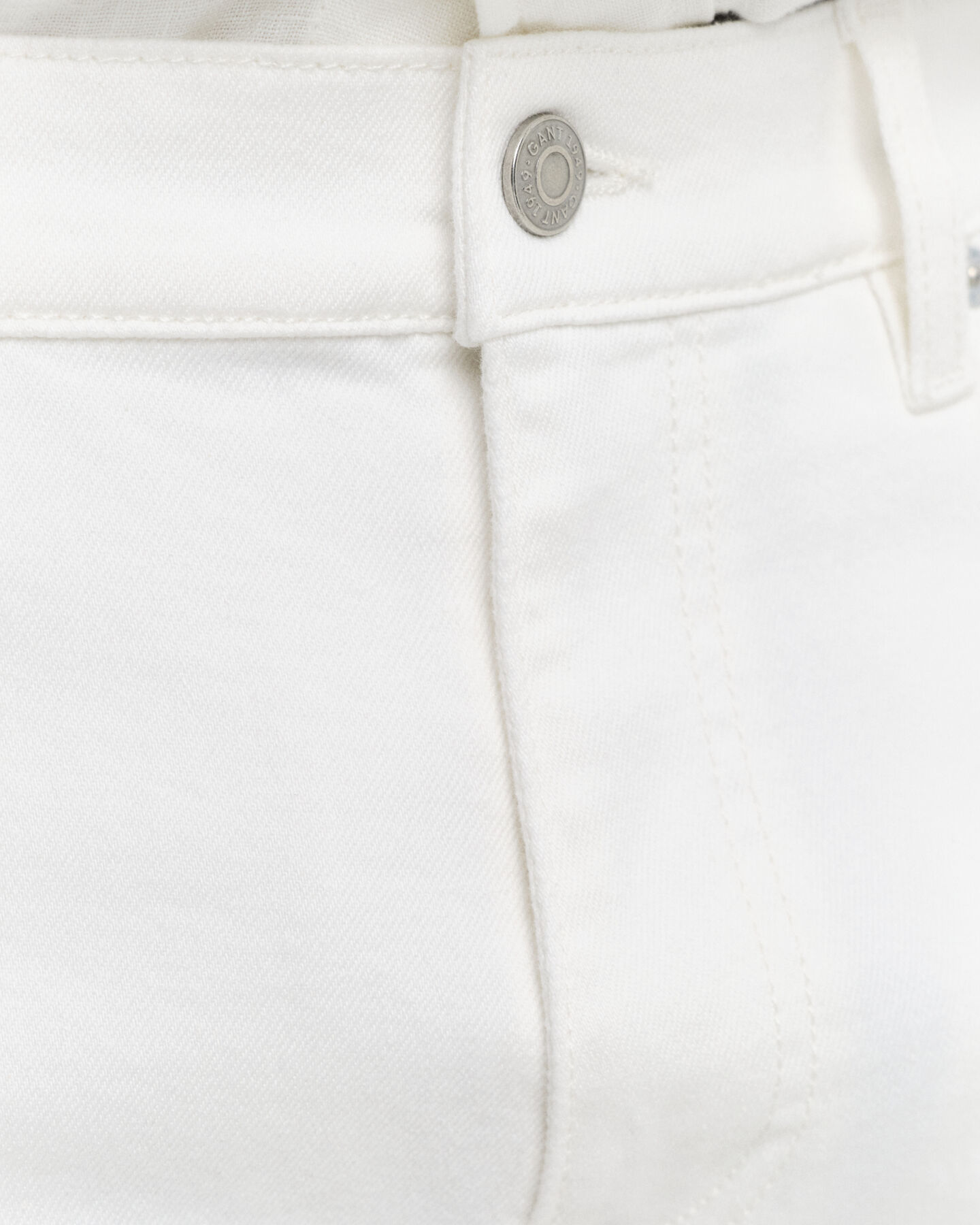 Calças de ganga brancas regular fit