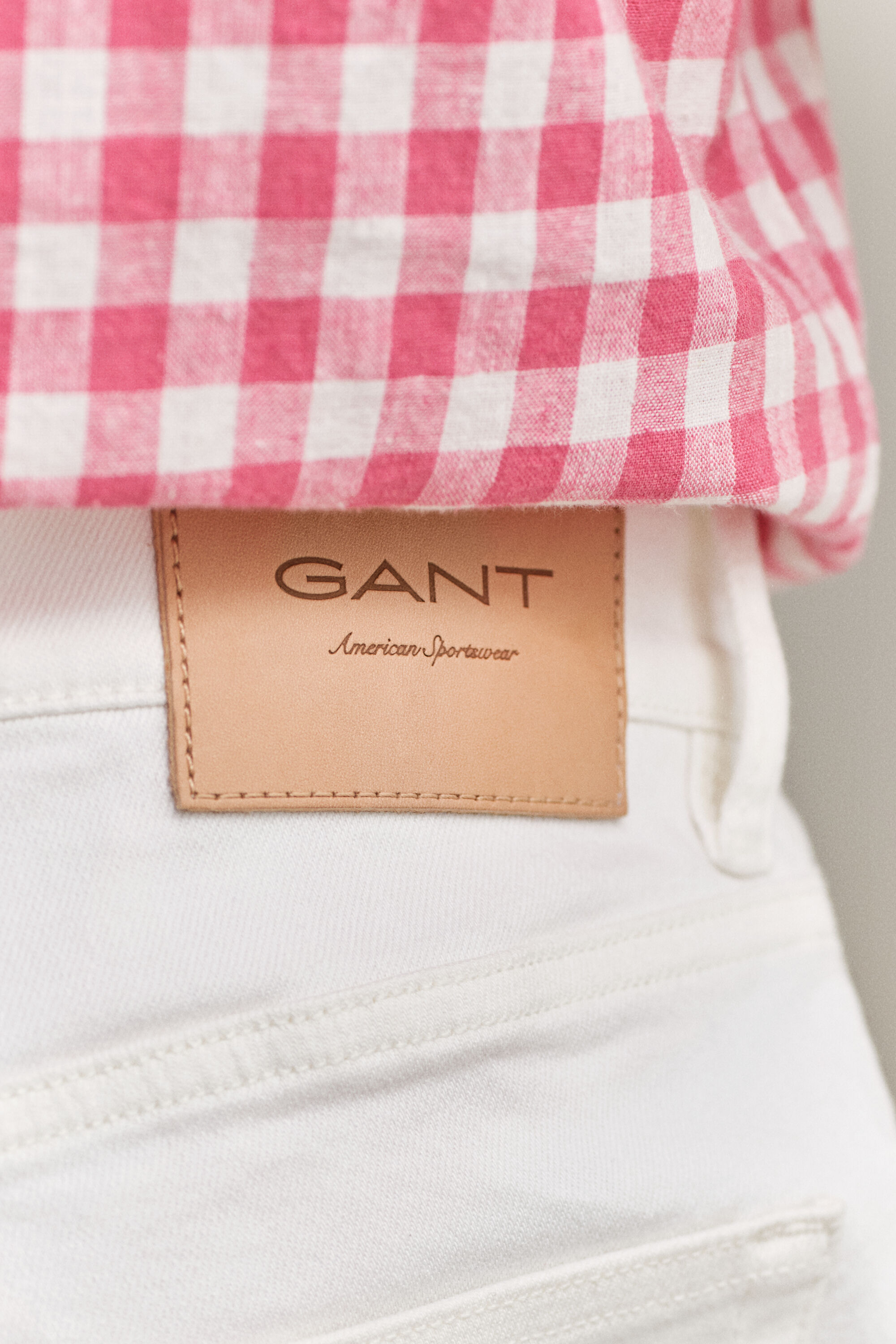 Calças de ganga brancas