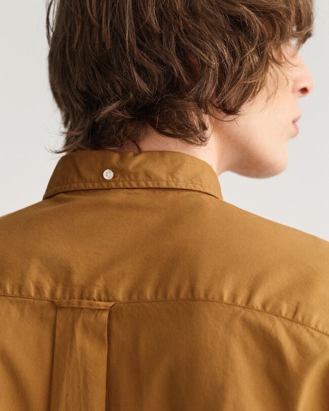 Camisa Oxford tingida relaxed fit