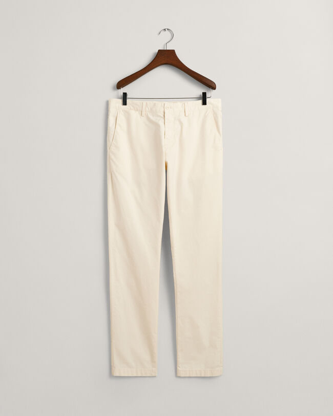 Cal&ccedil;as chino Sunfaded slim fit