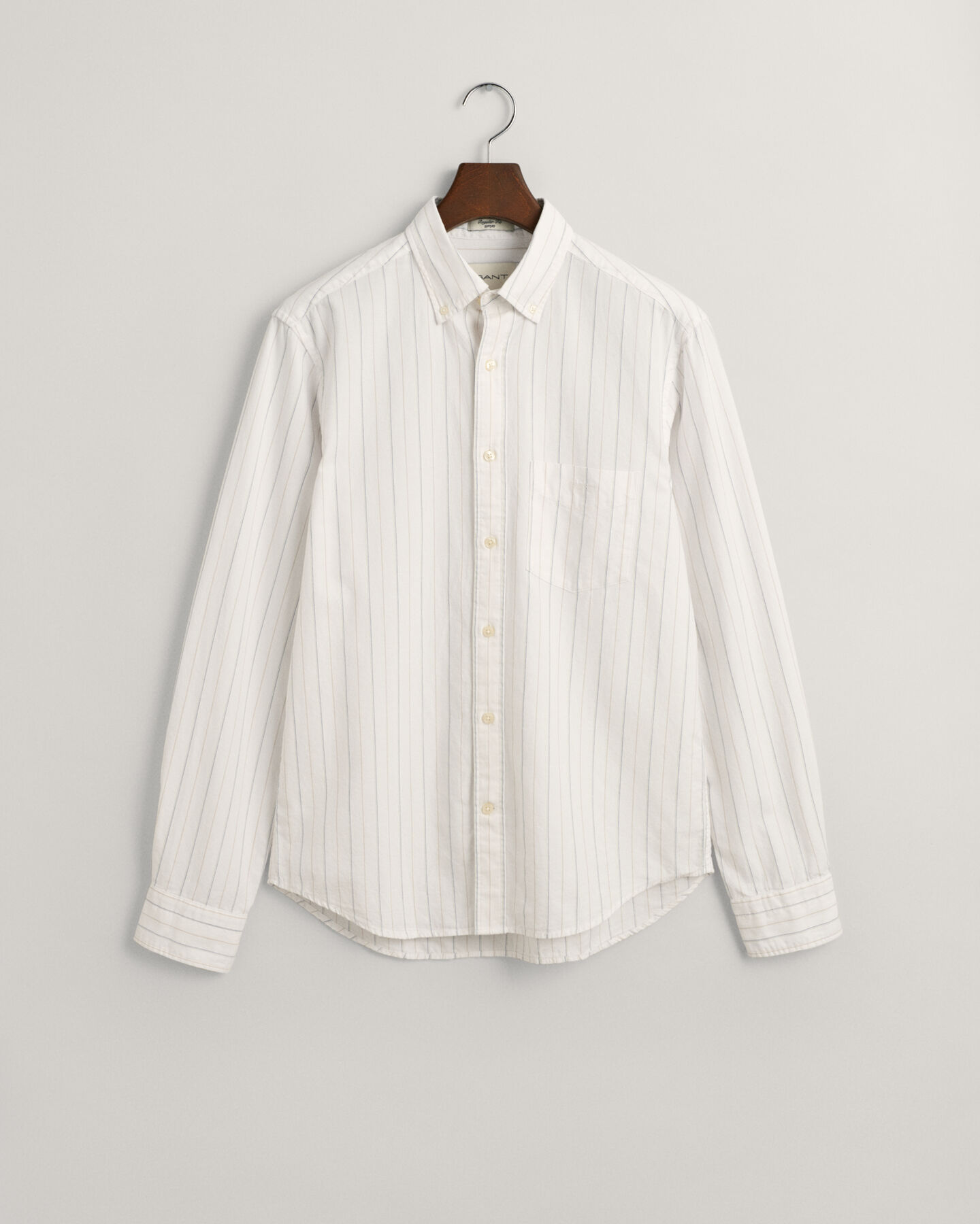 Camisa Oxford Archive às riscas regular fit
