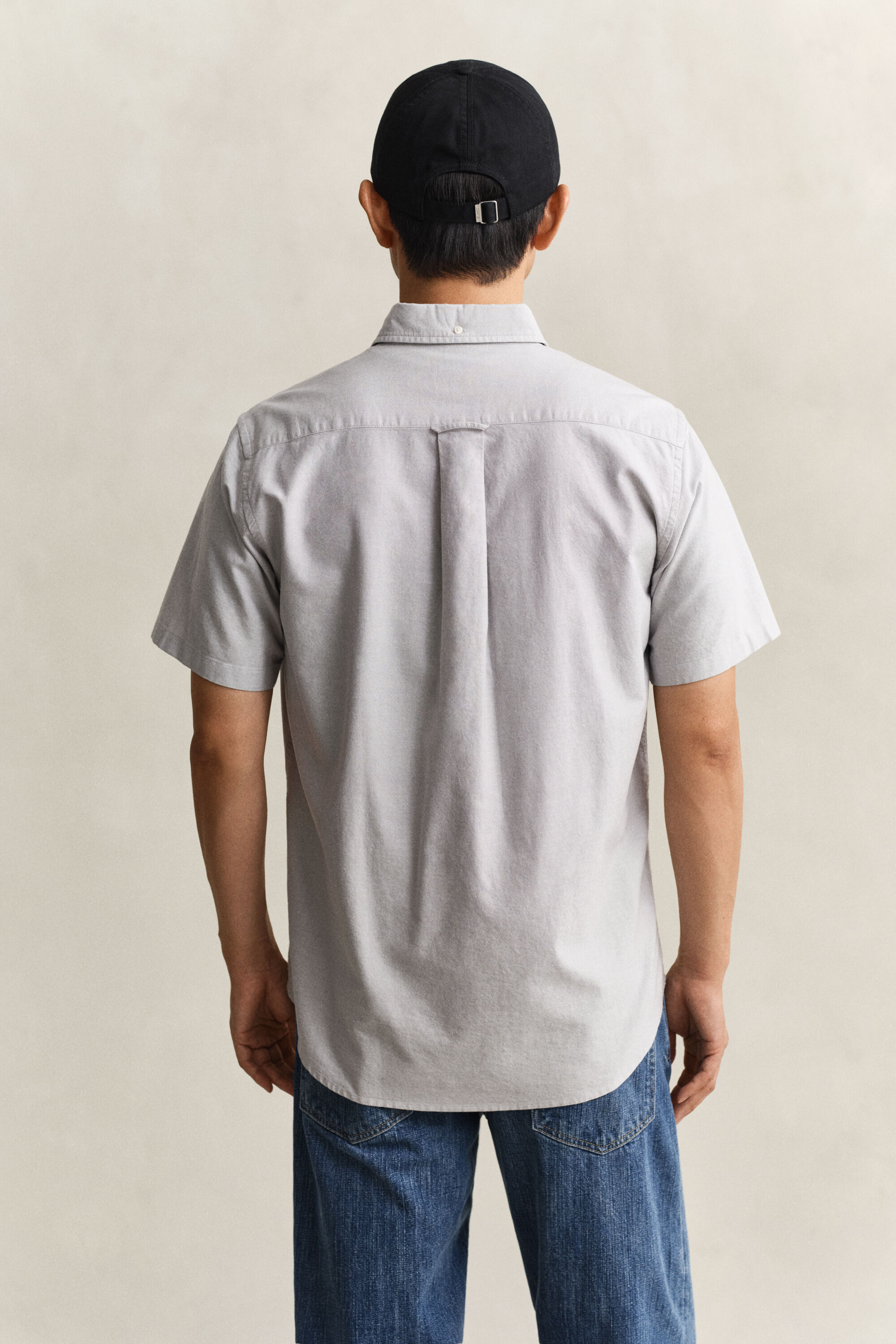 Camisa de manga curta Oxford Classic