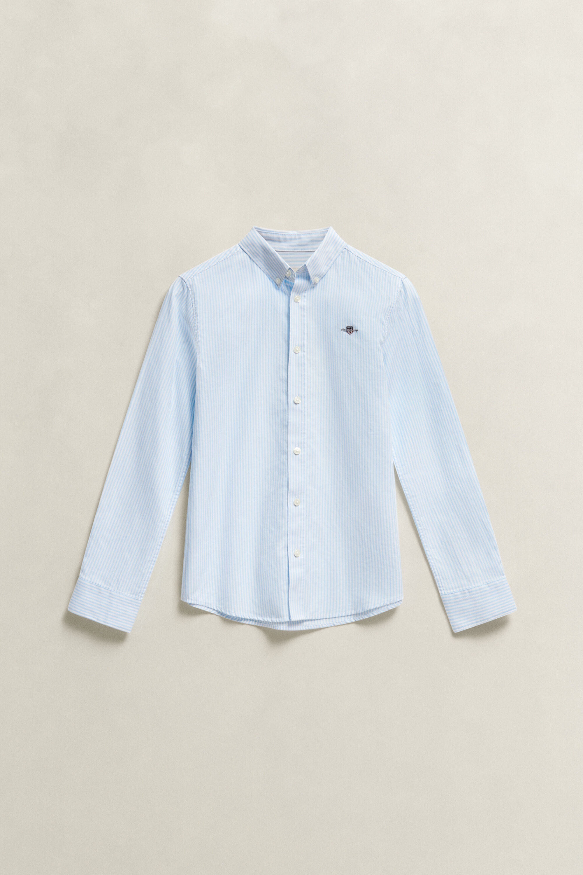 Camisa Oxford às riscas Teen Boys