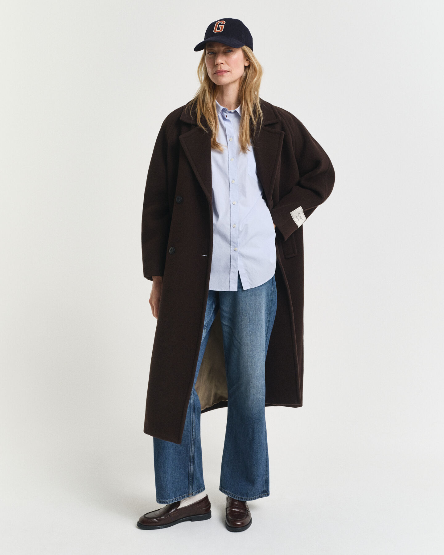 Camisa em popelina Classic relaxed fit