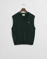 Pulover sem mangas em algodão clássico