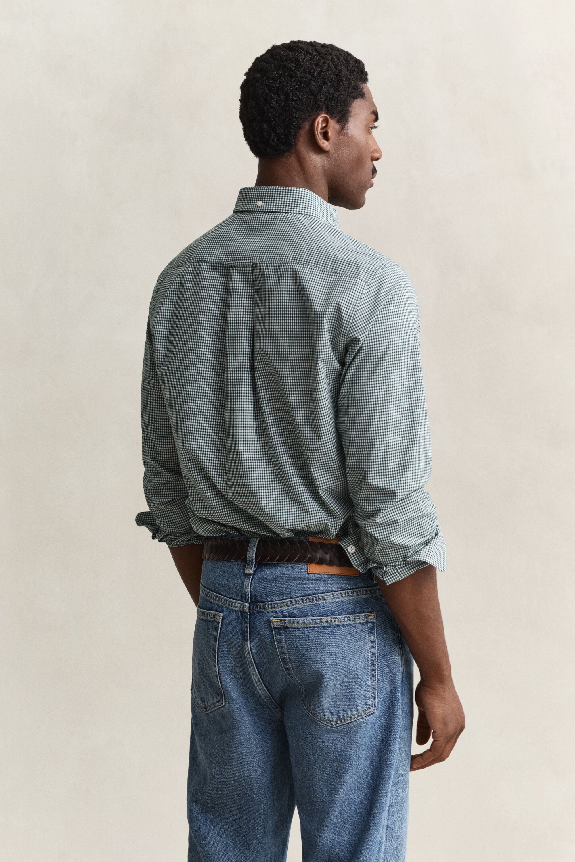 Camisa em popelina Gingham Classic