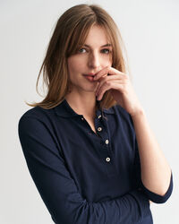 Polo de mangas compridas sem costuras