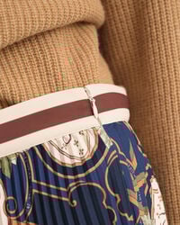 Saia plissada American Luxe