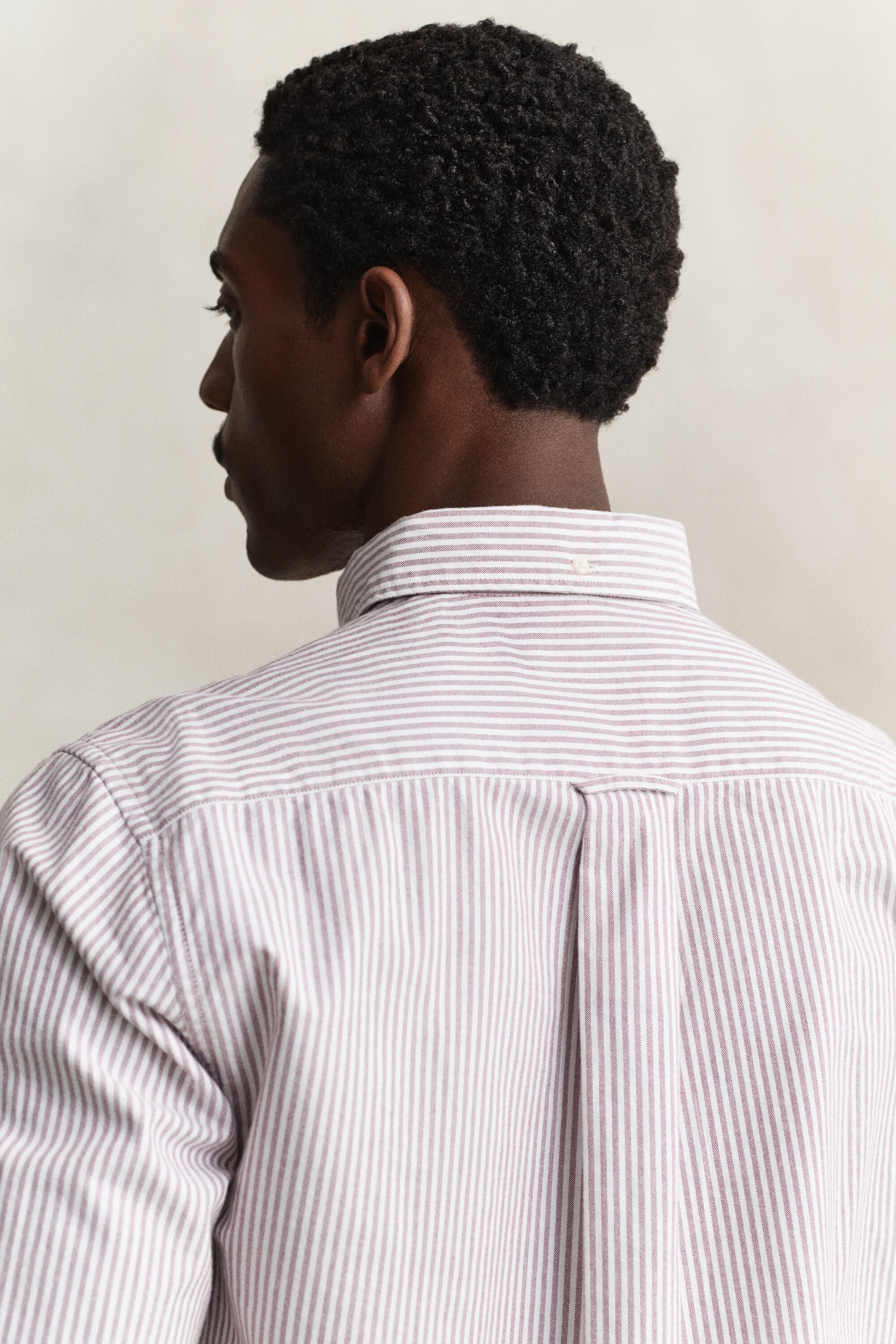 Camisa Oxford às riscas Classic regular fit