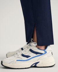 Calças pull-on afuniladas