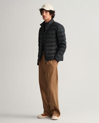 Boné alto em sarja de algodão