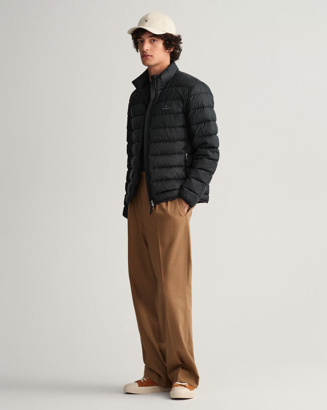 Boné alto em sarja de algodão