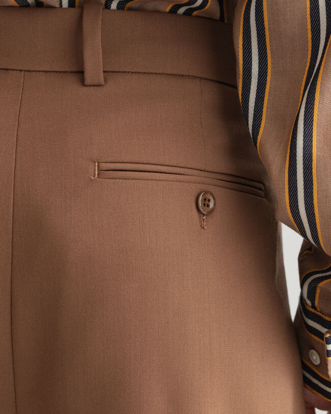 Calças com pregas Fluid