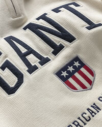 Sweatshirt com meio fecho de correr Retro Shield