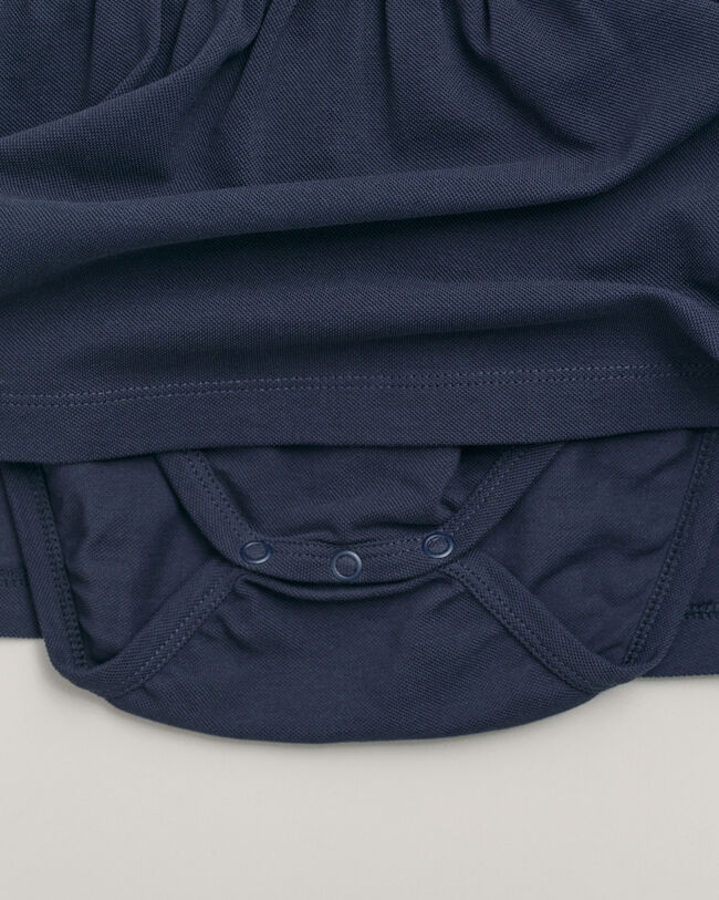 Vestido polo piqu&eacute; Baby Girl