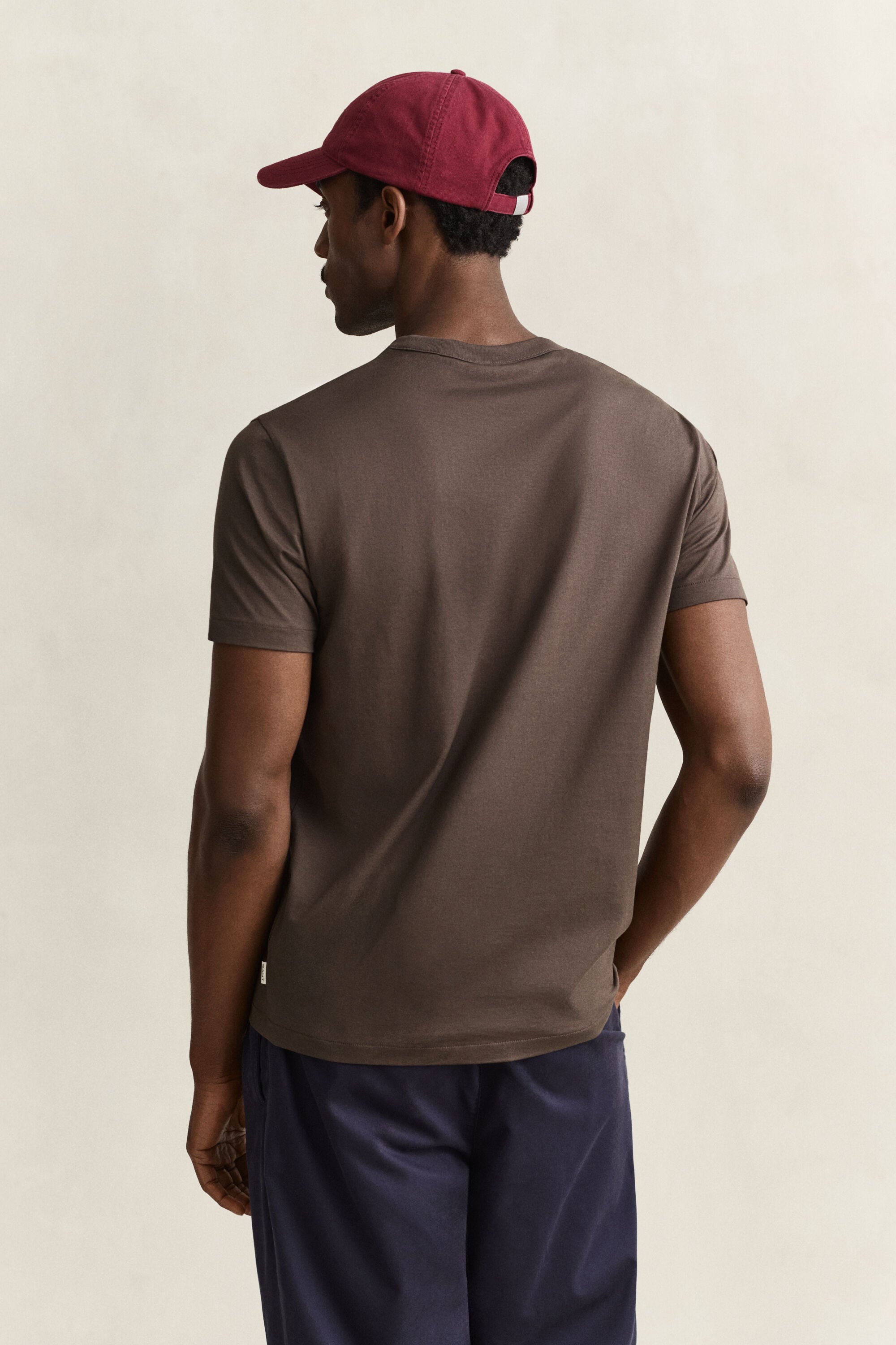 T-shirt em algodão Pima