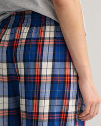 Calças de pijama com padrão de xadrez Teens