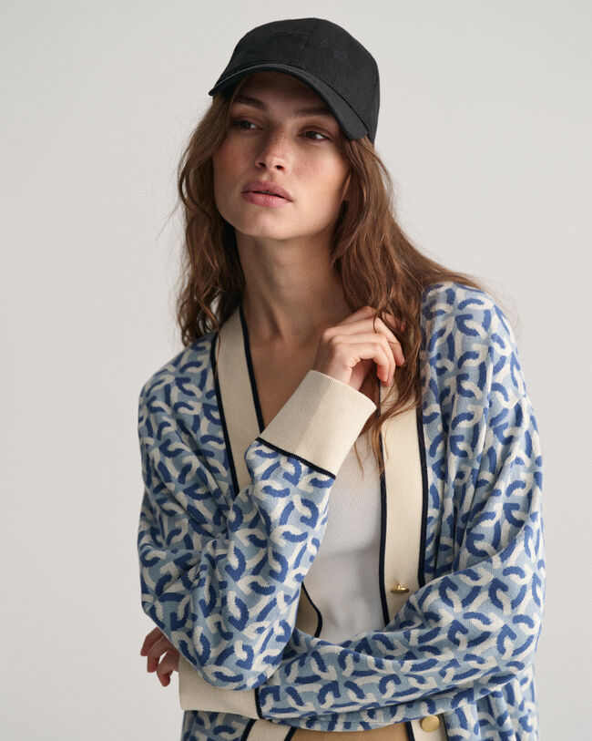 Casaco de malha Jacquard G