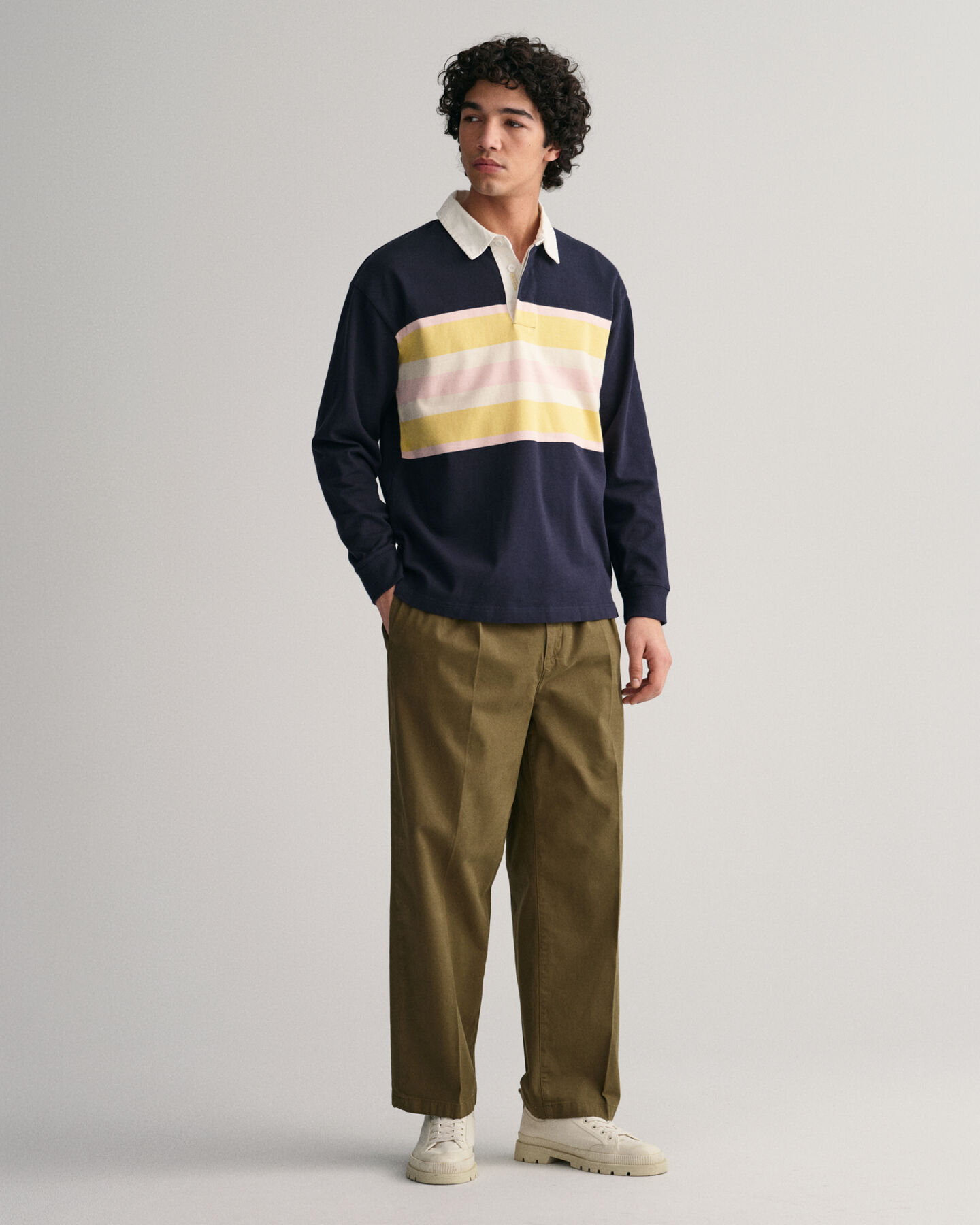 Rugger com bloco de cor