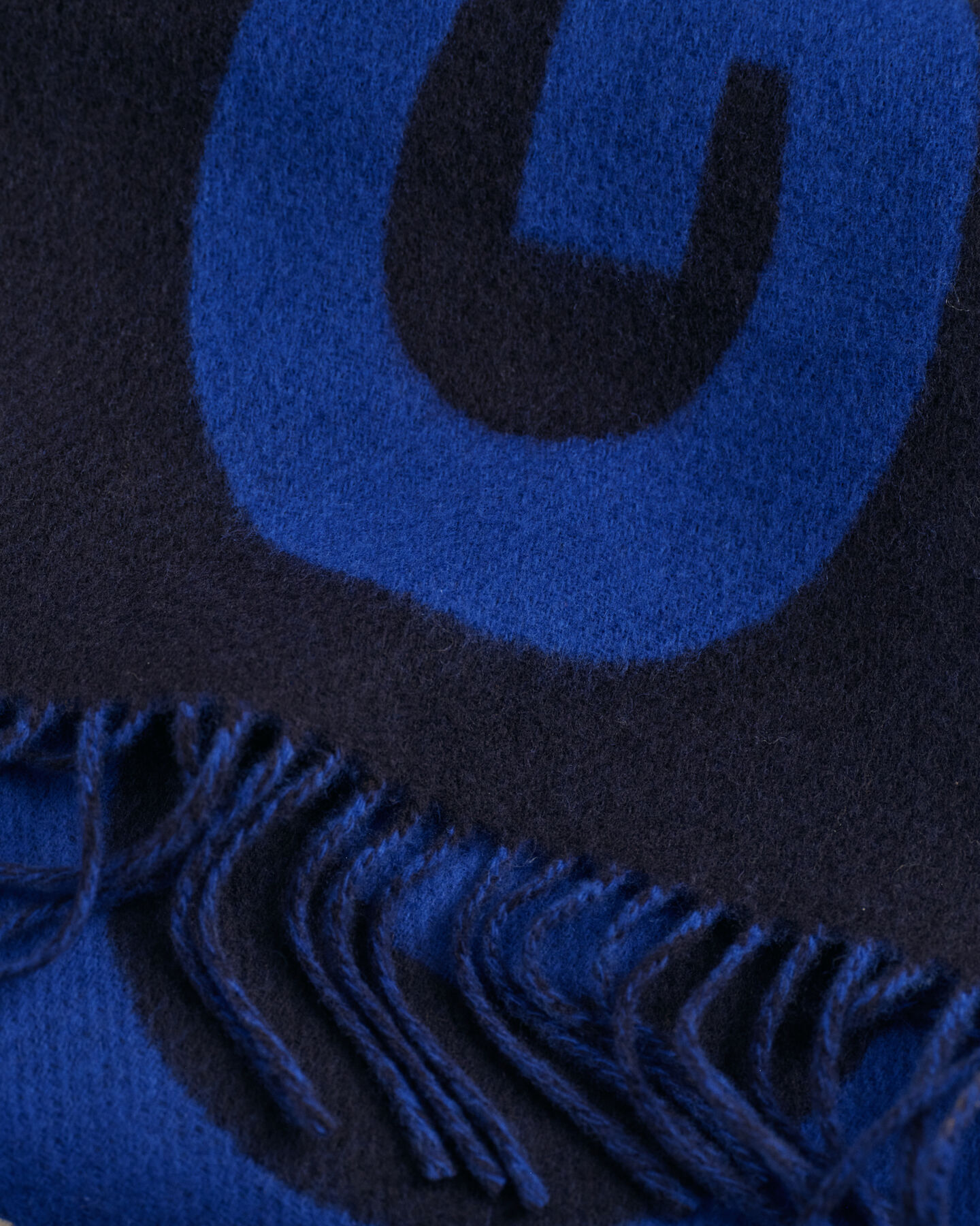 Cachecol com padrão Jacquard Graphic