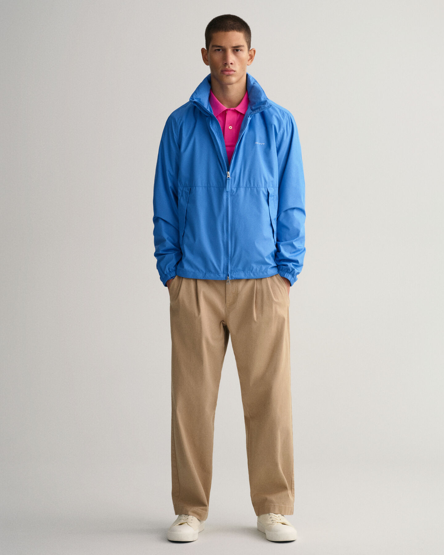 Polo em algod&atilde;o piqu&eacute; Original corte normal