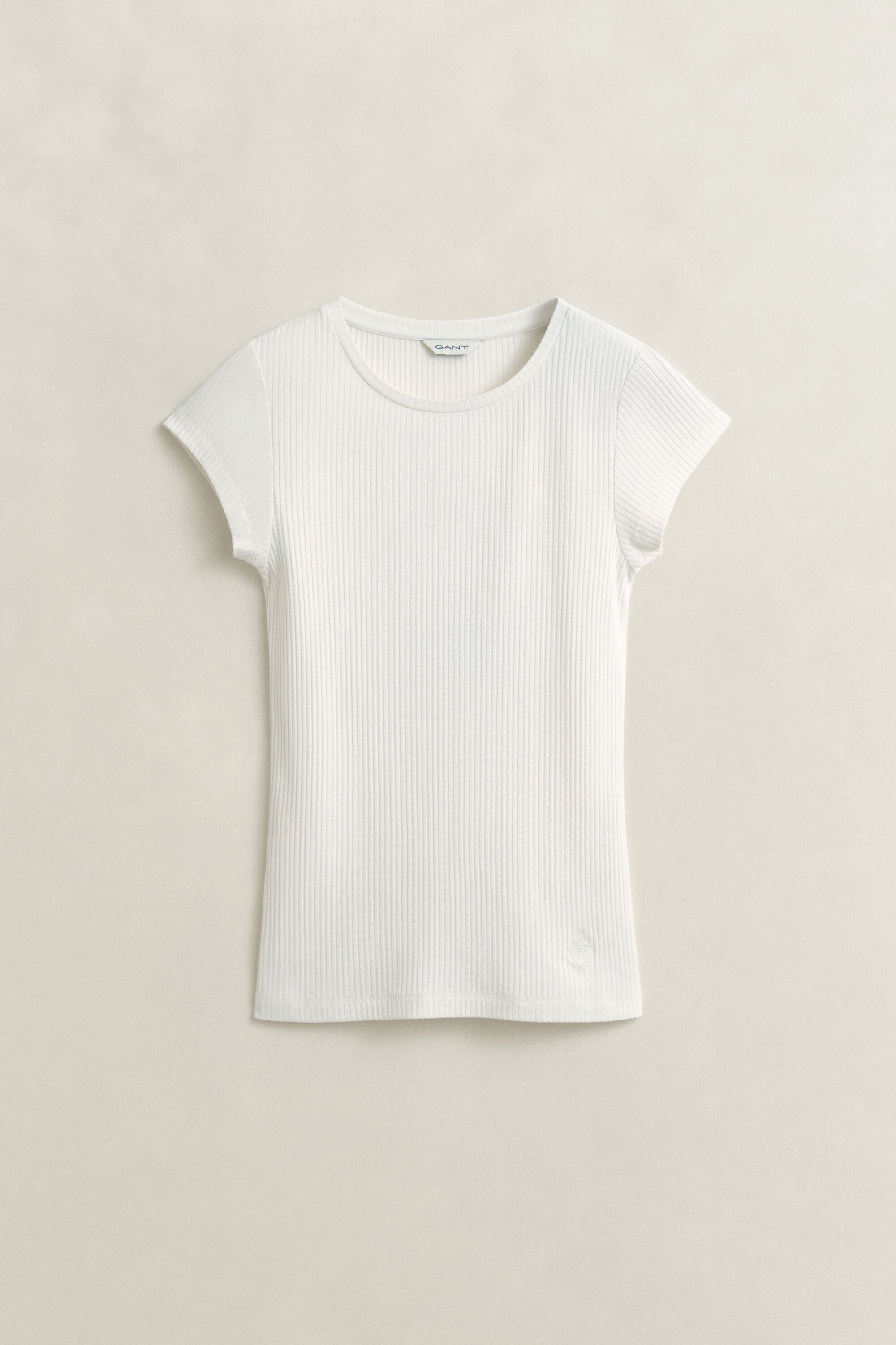 T-shirt canelada slim