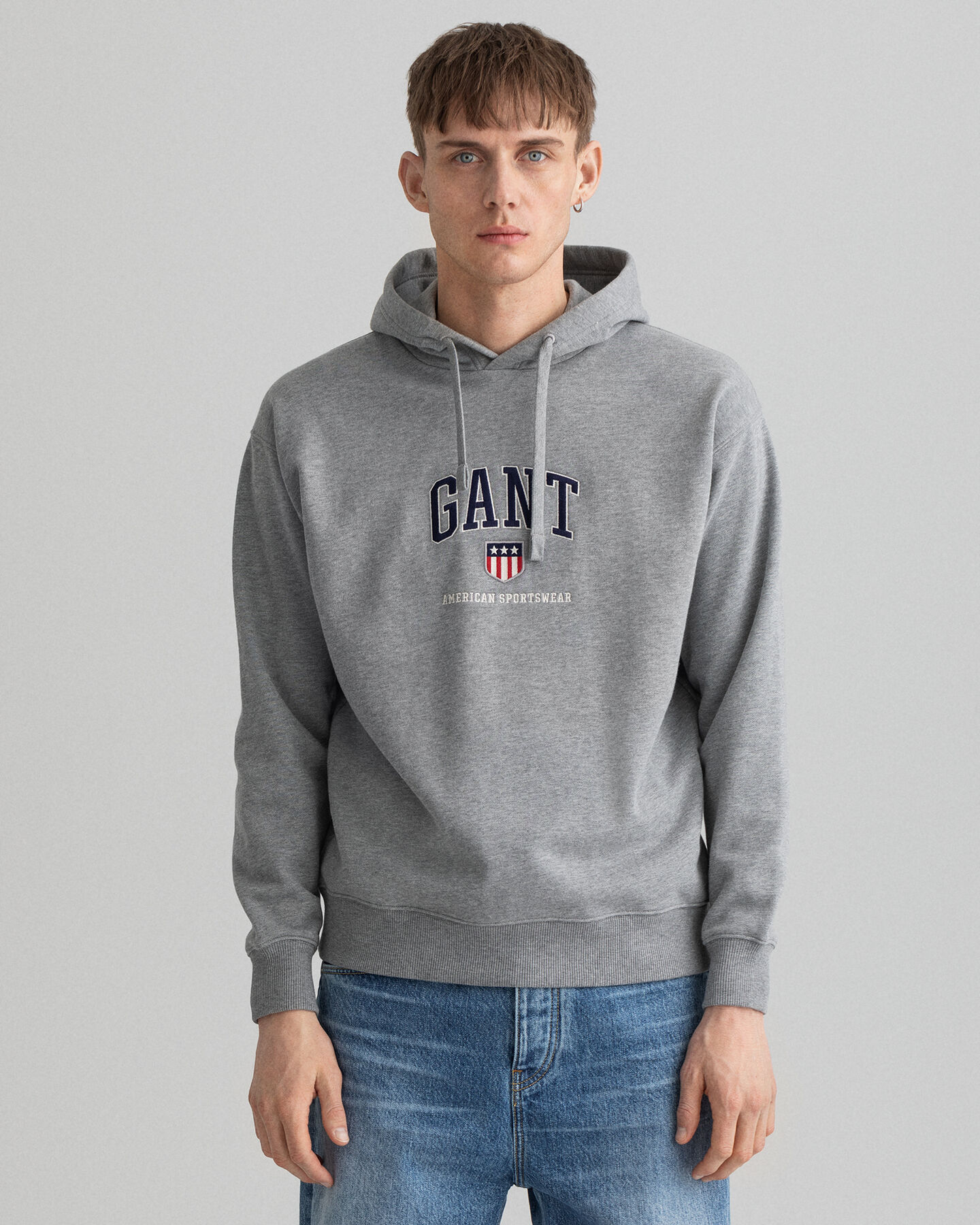 Sweatshirt com capuz Retro Shield