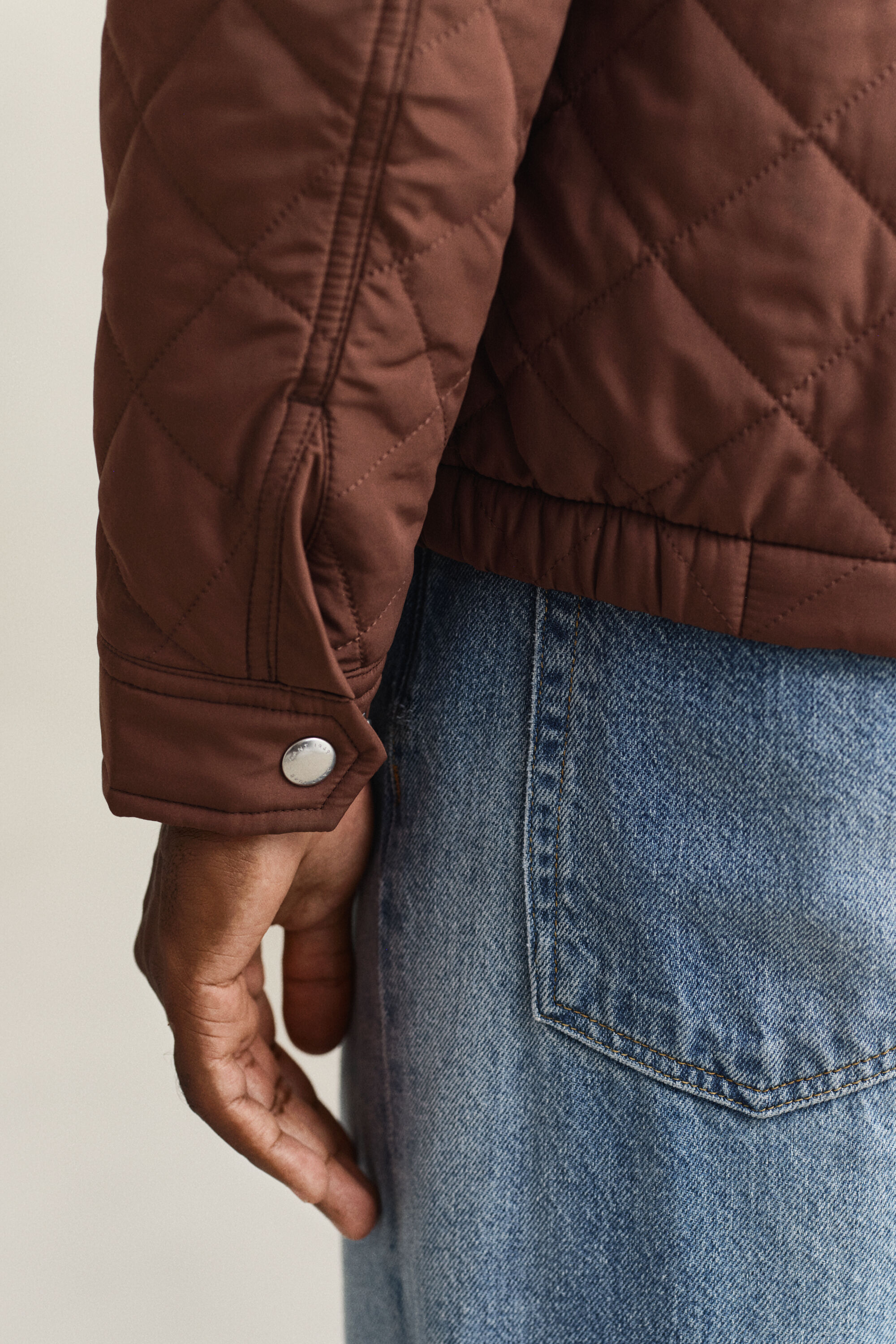 Blusão Windcheater acolchoado